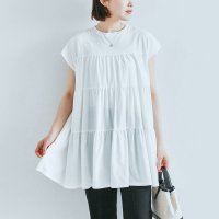 KiraKiraShop/キラキラショップ KiraKiraShop Tシャツ《ティアードチュニックTシャツ 全6色 2サイズ》 ［jgt0027］/508297412