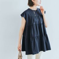 KiraKiraShop/キラキラショップ KiraKiraShop Tシャツ《ティアードチュニックTシャツ 全6色 2サイズ》 ［jgt0027］/508297412