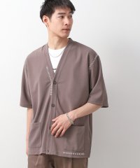 THE SHOP TK/ツイルステッチ半袖カーディガン【洗濯機OK/接触冷感】/508297486