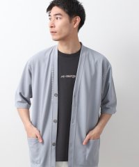 THE SHOP TK/ツイルステッチ半袖カーディガン【洗濯機OK/接触冷感】/508297486