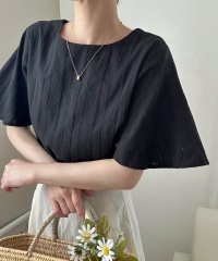 LAUIR/ラウアー LAUIR バックスリットコットンレースブラウス/508297497