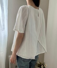 LAUIR/ラウアー LAUIR バックスリットコットンレースブラウス/508297497
