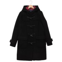 LONDON TRADITION/ロンドントラディション LONDON TRADITION コート エリカ ダッフルコート メルトン ブラック レディース LONDON TRADITION ER/508297519