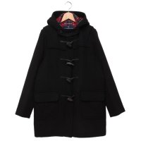LONDON TRADITION/ロンドントラディション LONDON TRADITION コート リナ ダッフルコート メルトン ブラック レディース LONDON TRADITION RIN/508297526