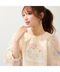 Rose Tiara(L SIZE)/【セットアップ対応】パネル刺繍風ブラウス/508297534