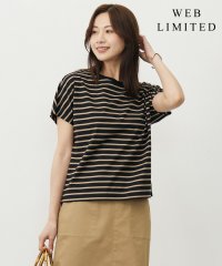 J.PRESS LADIES/【WEB限定カラーあり・洗える】ULTIM天竺ボーダー カットソー/508297693
