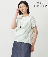 J.PRESS LADIES/【WEB限定カラーあり・洗える】ULTIM天竺ボーダー カットソー/508297693