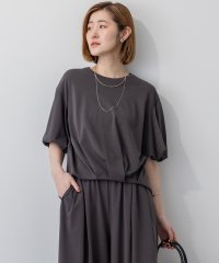 NIJYUSANKU（SMALL SIZE）/【WEB&一部店舗限定/接触冷感】ツイストコットンプレーティング バルーンスリーブ カットソー/508297700