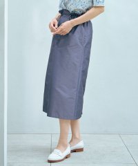 J.PRESS LADIES（LARGE SIZE）/【洗える】シャンブレータフタ  ナロー スカート/508297720