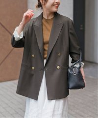 Spick & Span/《予約》ウールブレンドダブルブレストジャケット/508297740