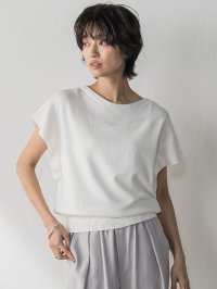 MAYSON GREY/メイソングレイ MAYSON GREY 【WEB限定】スパンコールフレンチスリーブニットプルオーバー/508297773