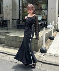 NICE CLAUP/OLIVE des OLIVE OUTLET/【Mavie..7】サイドラインマーメイドワンピース/508297783
