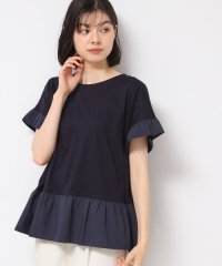Dessin/【洗える】ラッフルドッキングカットソー/508297856