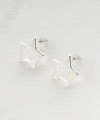 SHOO・LA・RUE/【チタンポスト】クリア星ピアス/508297863