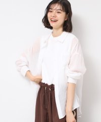 Dessin/【洗える】シアーシャンブレーシャツ/508297868