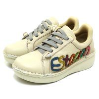 ESTACION/エスタシオン Estacion Estacion～エスタシオン～・カラフルロゴ本革スリッポンシューズ【tf1801】/508298011