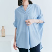 KiraKiraShop/キラキラショップ KiraKiraShop トップス《スキッパードルマン半袖ブラウス 全5色 2サイズ》 ［jht0004］/508298038