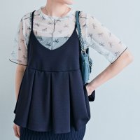 KiraKiraShop/キラキラショップ KiraKiraShop トップス《mochizエレ プリーツキャミビスチェ 全4色 2サイズ》 ［jht0019］/508298047
