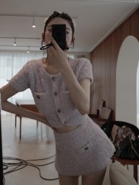 Darich/ダーリッチ Darich カラーツイードニットセットアップ/508298073