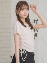 Emsexcite/エムズエキサイト ems excite レイヤード風ドロストTEE/508298283