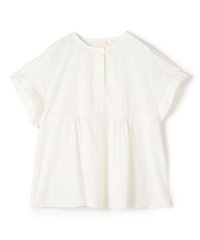 Ballsey/ボーダーサッカー サックブラウス/508298342