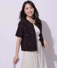 Apuweiser-riche/ハート刺繍カラーカーデ/507995741