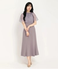 STRAWBERRY FIELDS/【B品】レースドッキングマーメイドワンピース(レース*ダブルクロス)/508088169