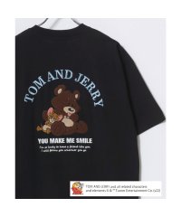MARUKAWA/Tom＆Jerry/トムとジェリー キャラクター フロント バックサガラ刺繍 オーバーサイズ半袖Tシャツ レディース メンズ/508104536