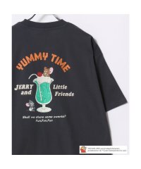 MARUKAWA/Tom＆Jerry/トムとジェリー キャラクター フロント バックサガラ刺繍 オーバーサイズ半袖Tシャツ レディース メンズ/508104536