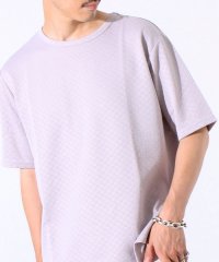 GLOSTER/【GLOSTER/グロスター】リンクスジャガード クルーネックTシャツ/508270682