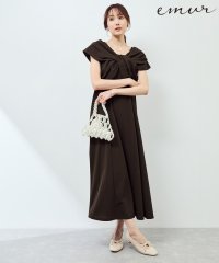 ROPE' PICNIC/【emur/エミュール】ドレープデザインワンピース/508287594