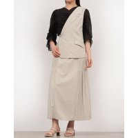 READY MADES/レディメイド LADYMADE ベストレイヤードサイドプリーツスカート/508294622