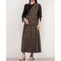 READY MADES/レディメイド LADYMADE ベストレイヤードサイドプリーツスカート/508294622