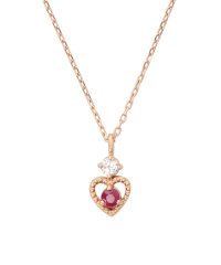 Samantha Tiara/K10 PG ハートネックレス≪7月 誕生石≫/508295562