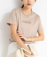 NOLLEY’S sophi/シルケット天竺フロッキーロゴTシャツ/508296515