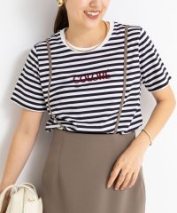 NOLLEY’S sophi/シルケット天竺フロッキーロゴTシャツ/508296515