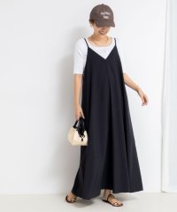 2nd NOLLEY'S/フラワープリント＆ムジキャミワンピース/508296519