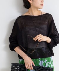 2nd NOLLEY'S/《手洗い可能》ドライメッシュショートプルオーバーニット/508296521