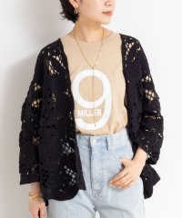 Rie Miller/レース刺繍7分袖ボレロ/508297876