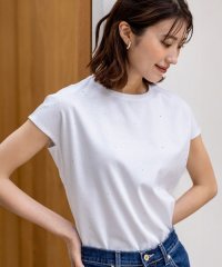 anySiS/【洗える】ビジュー付き カットソー/508298374