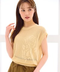 Feroux/【洗える】透かし編みニットトップス/508298383