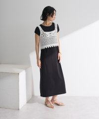 Green Parks/グリーン パークス Green Parks SET2点クロシェベスト＋ワンピース/508298787