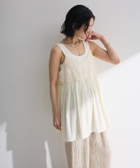 Green Parks/グリーン パークス Green Parks テープ刺繍ビスチェ/508298791