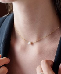 ALLURELLE/アリュレル ALLURELLE シンプルパールネックレス KNF127/508299347