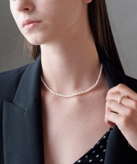 ALLURELLE/アリュレル ALLURELLE シンプルパールチョーカー ネックレス KNF127/508299351