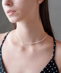 ALLURELLE/アリュレル ALLURELLE シンプルパールチョーカー ネックレス KNF127/508299354