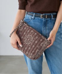 IENA/《予約》MALUS/マリュス BANDANA QUILTING POUCH ポーチ/508299376