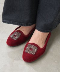 IENA/《予約》MALUS/マリュス VELVET BIJOU SHOES/508299380