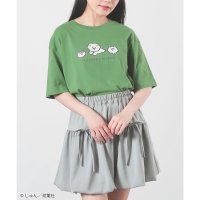 Honeys/ハニーズ Honeys もっさりもさお／Tシャツ トップス Tシャツ 半袖Tシャツ カットソー 半袖 もっさりもさお キャラクター イラスト 綿混 レディース/508312217