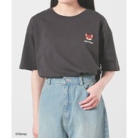 Honeys/ハニーズ Honeys ズートピア／ゆるTシャツ トップス Tシャツ 半袖Tシャツ カットソー 半袖 ズートピア キャラクター ゆったり キッズ 子供 綿混 レ/508312219